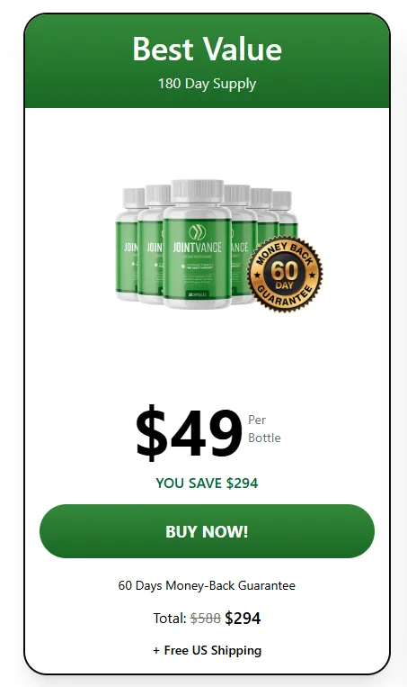 Order Joint Vance 6 Bottles
